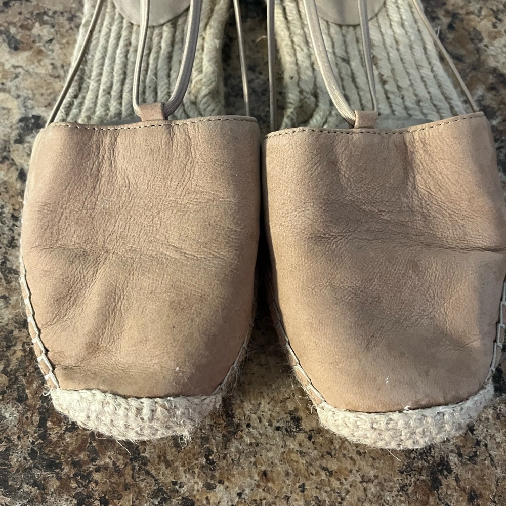 Eileen Fisher Lee Suede d'Orsay Espadrilles - Picture 3 of 5